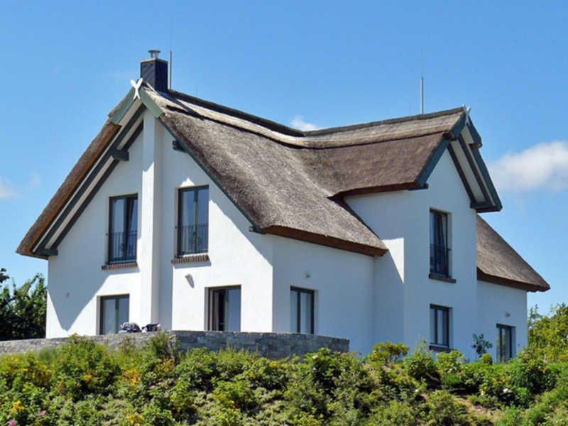 Reetdachhaus Im Fischerdorf Freest Buitenkant foto