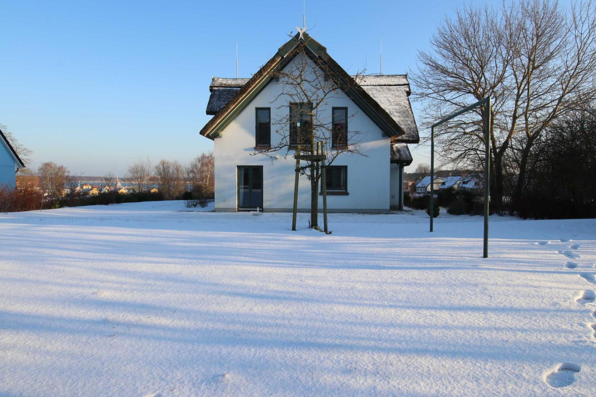 Reetdachhaus Im Fischerdorf Freest Buitenkant foto